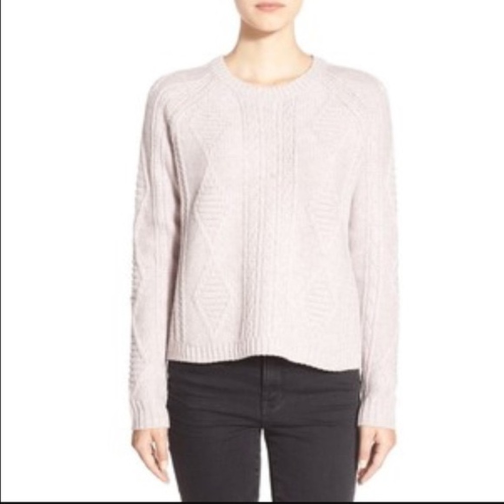 Madewell palisades zip back sweater
